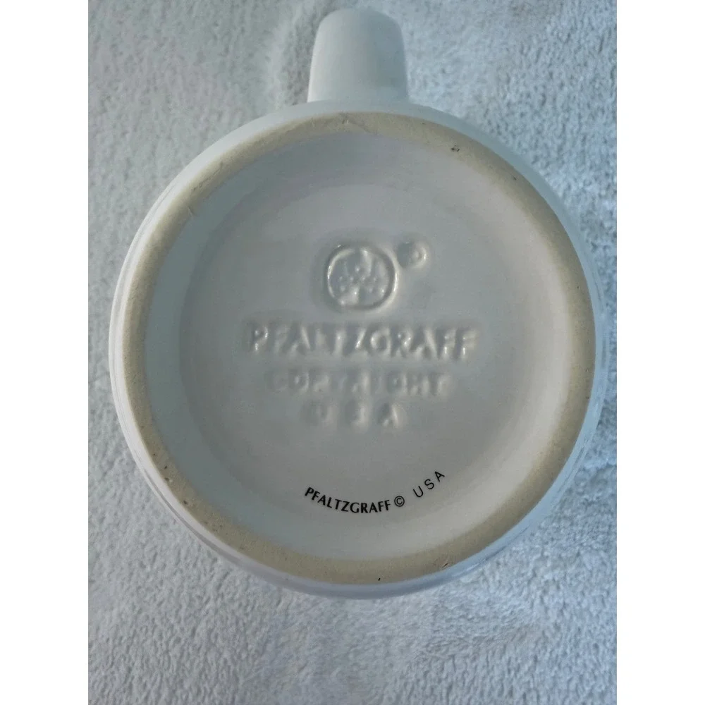 Pfaltzgraff Winterberry Mug Second Day of‎ Christmas Made in USA Cottaggecore